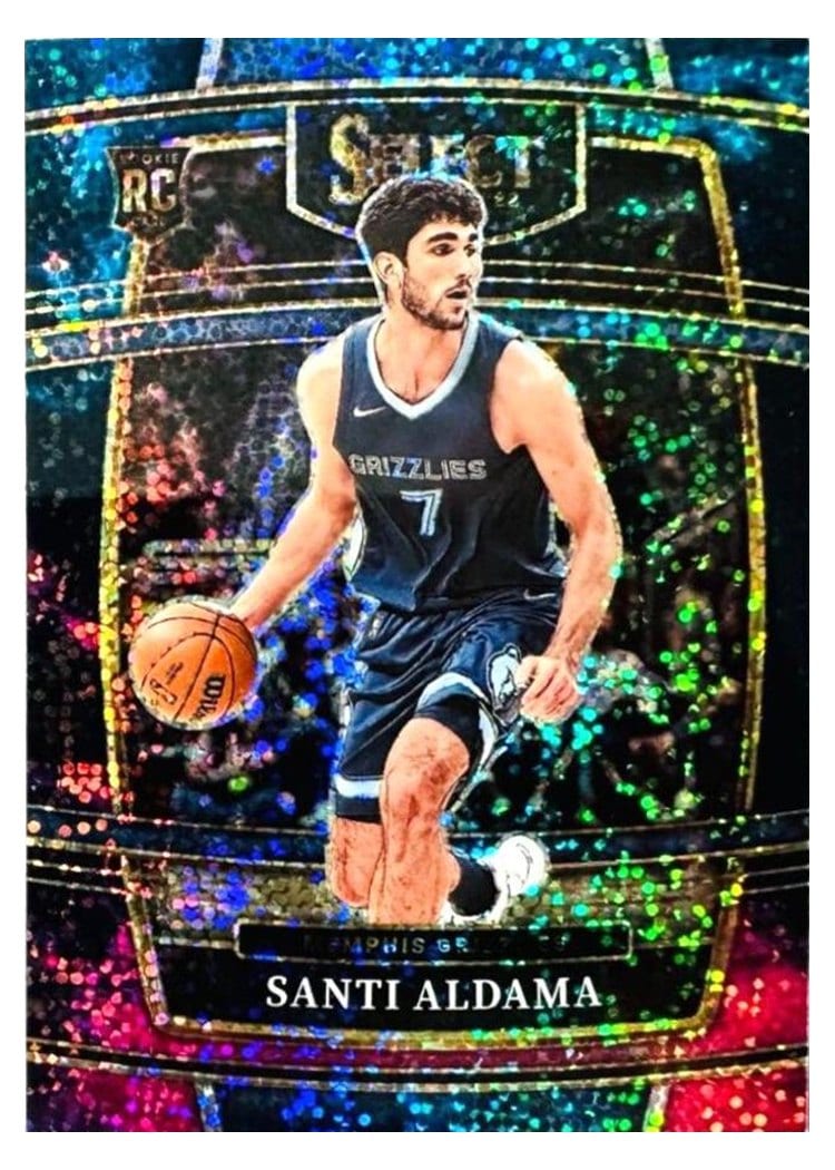 2021-22 Panini Select Base Set Santi Aldama #64 card