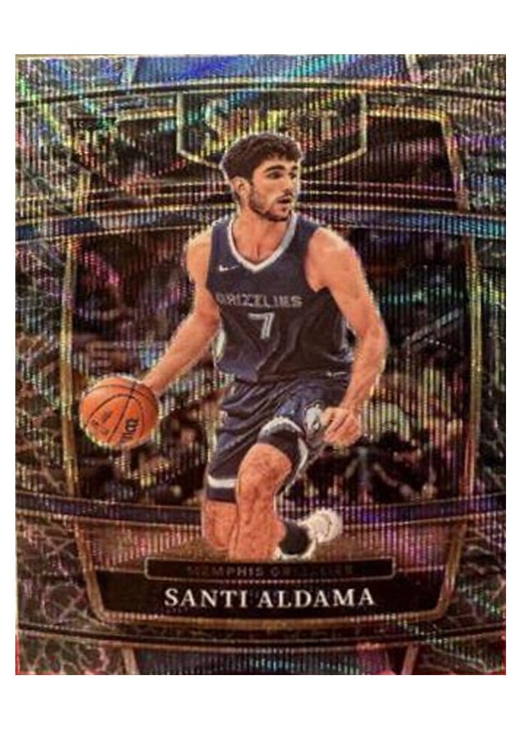 2021-22 Panini Select Base Set Santi Aldama #64 card