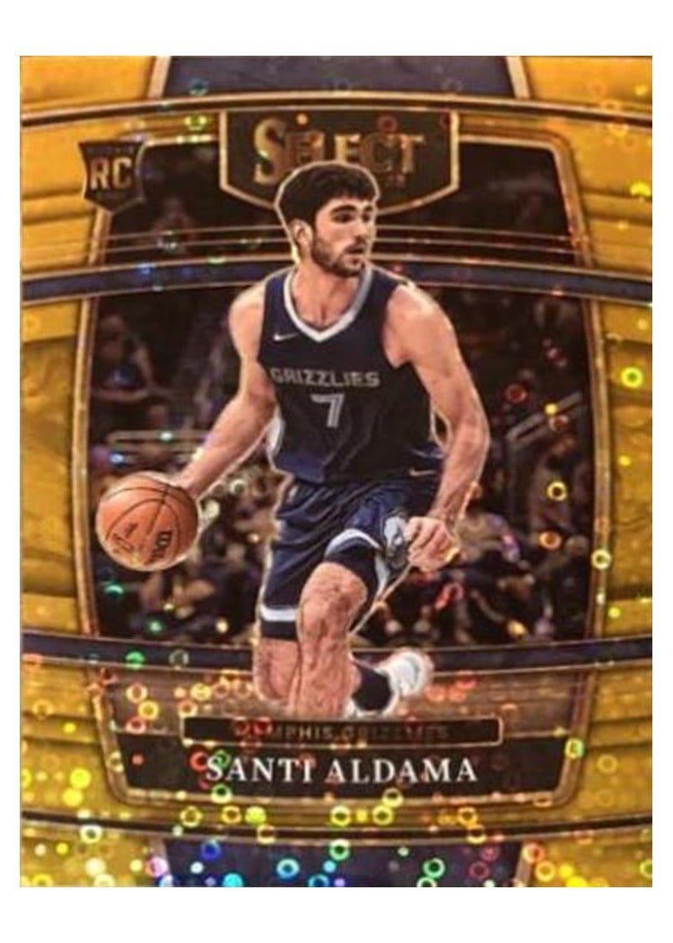 2021-22 Panini Select Base Set Santi Aldama #64 card