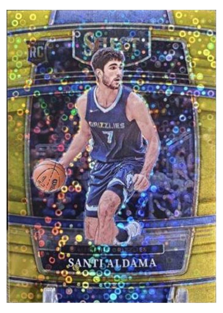 2021-22 Panini Select Base Set Santi Aldama #64 card
