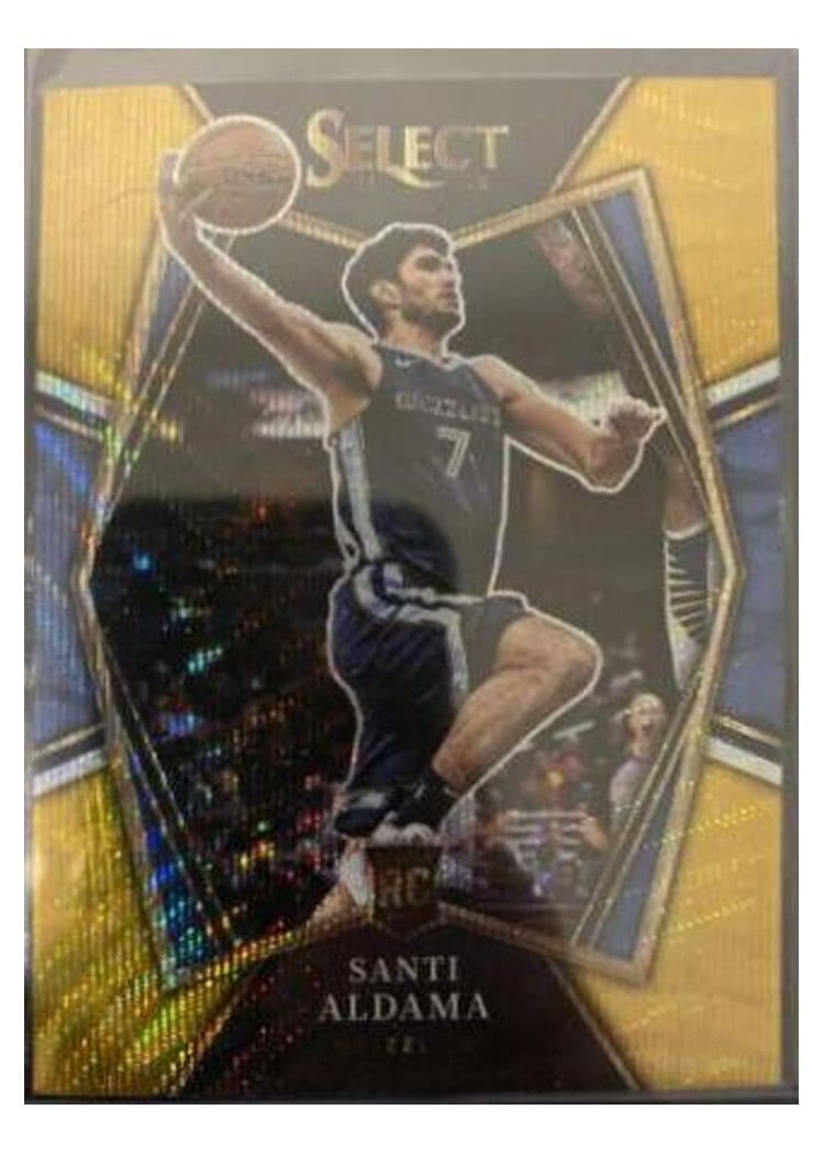 2021-22 Panini Select Base Set Santi Aldama #64 card
