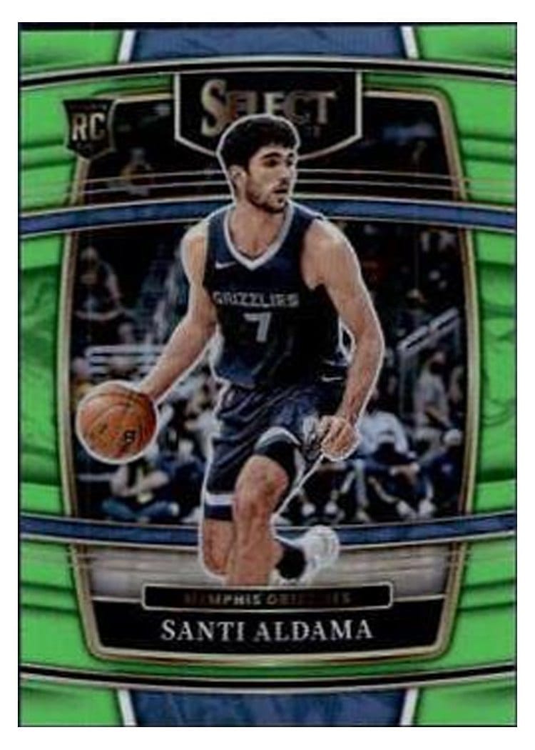 2021-22 Panini Select Base Set Santi Aldama #64 card