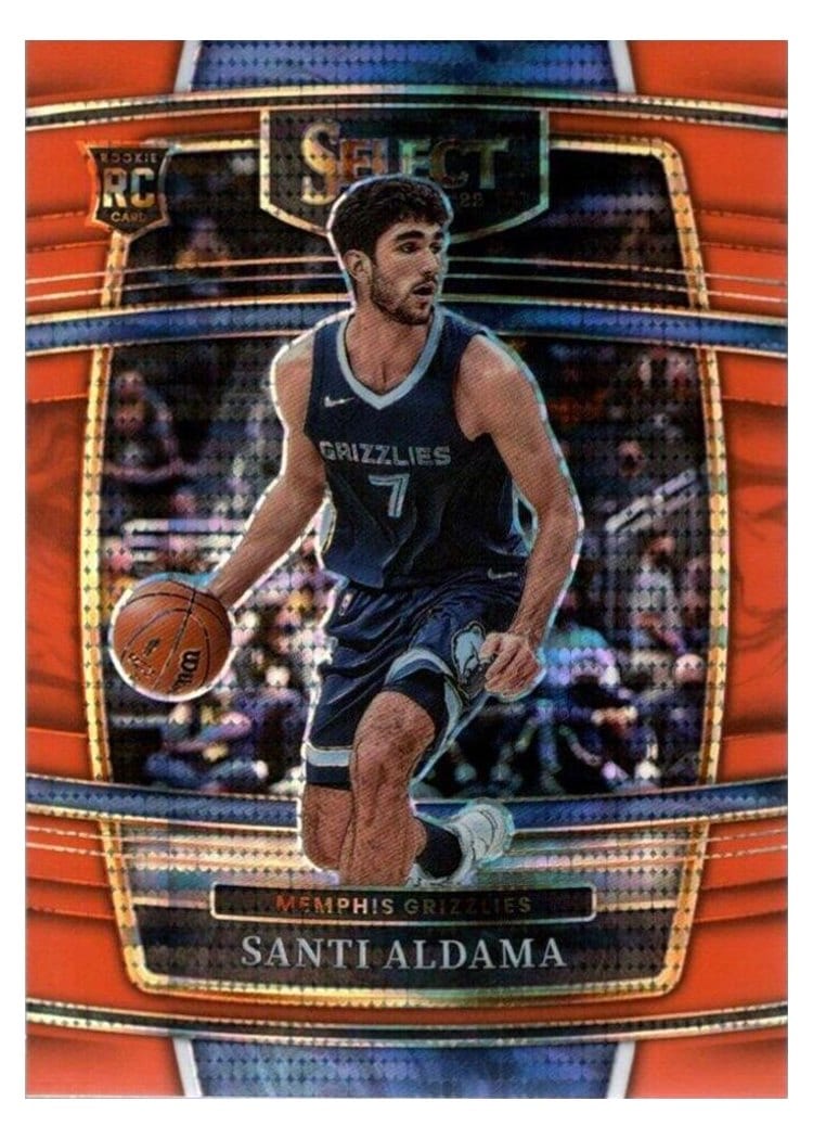 2021-22 Panini Select Base Set Santi Aldama #64 card