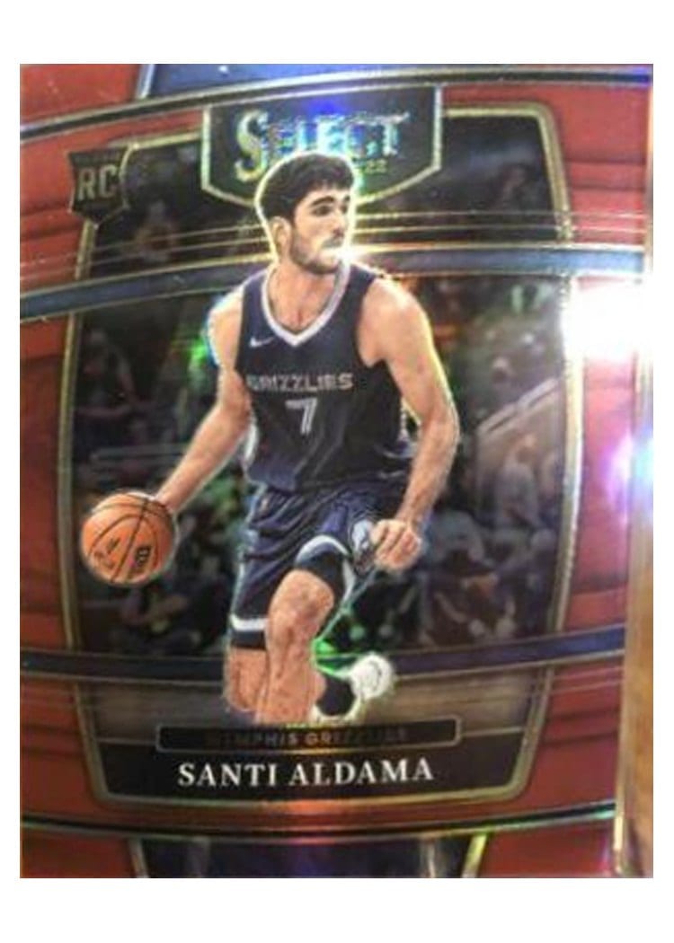 2021-22 Panini Select Base Set Santi Aldama #64 card