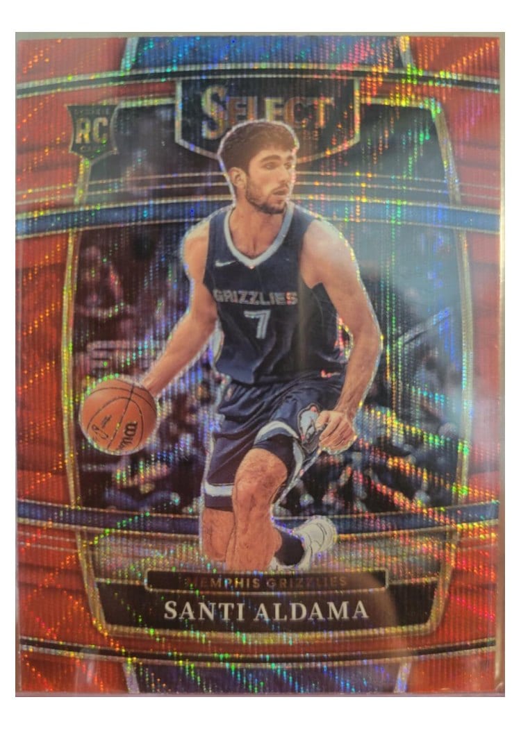 2021-22 Panini Select Base Set Santi Aldama #64 card