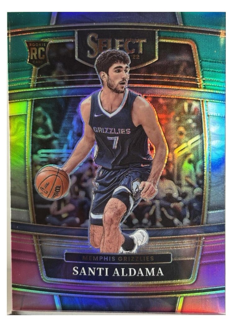 2021-22 Panini Select Base Set Santi Aldama #64 card
