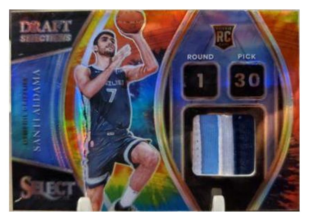 2021-22 Panini Select Base Set Santi Aldama #64 card