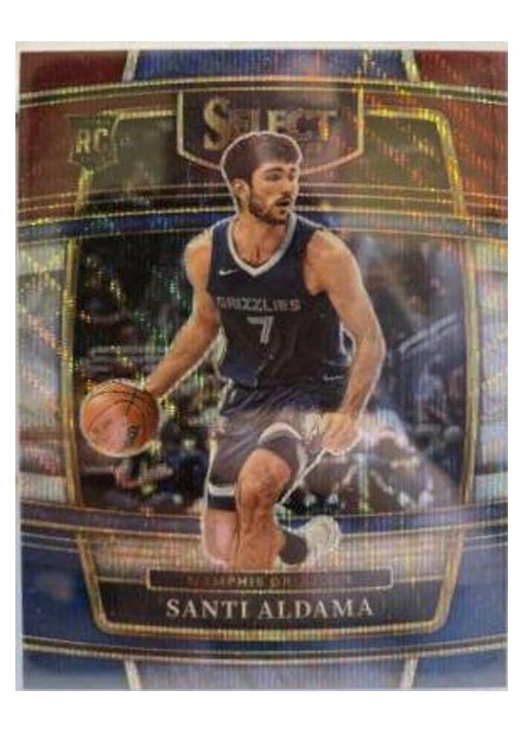 2021-22 Panini Select Base Set Santi Aldama #64 card