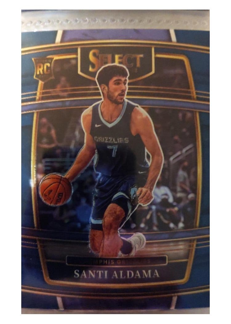 2021-22 Panini Select Base Set Santi Aldama #64 card