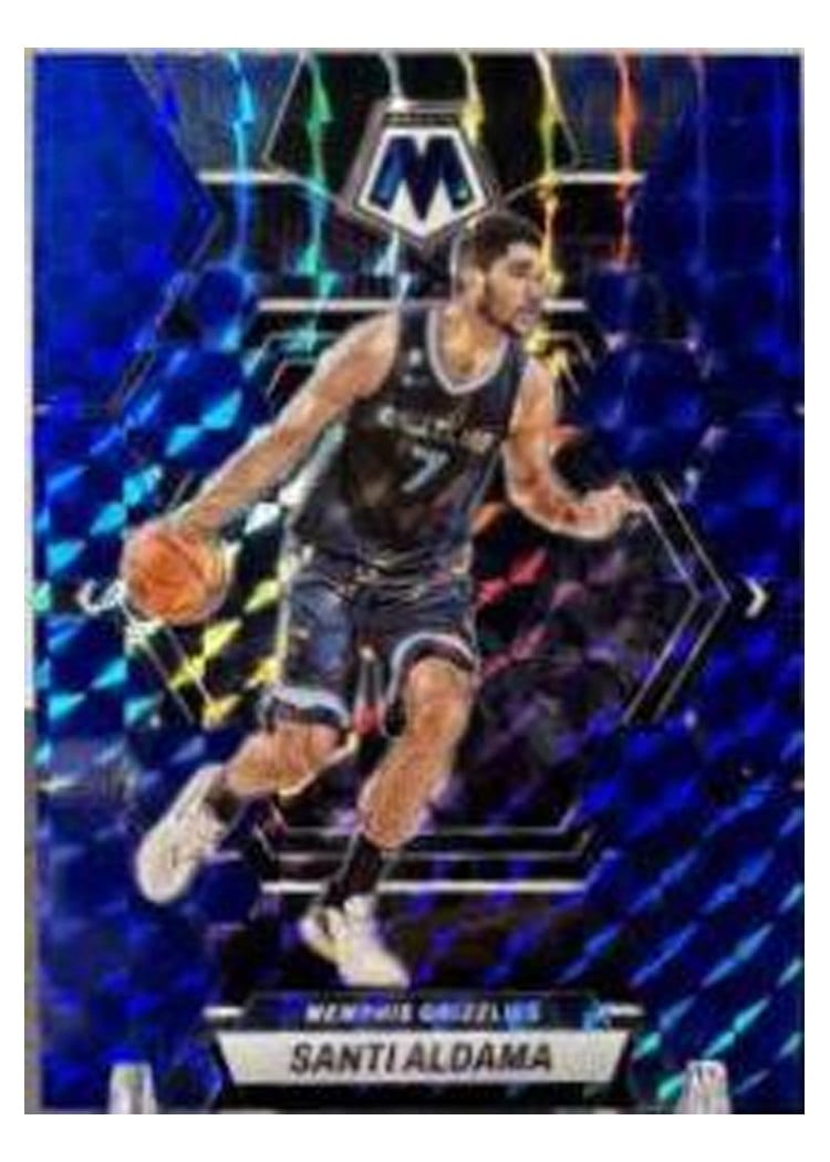 2022-23 Panini Mosaic Base Set Santi Aldama #109 card