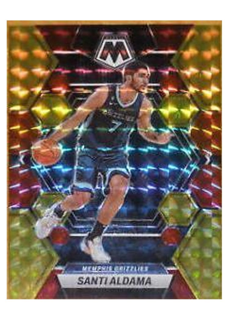 2022-23 Panini Mosaic Base Set Santi Aldama #109 card