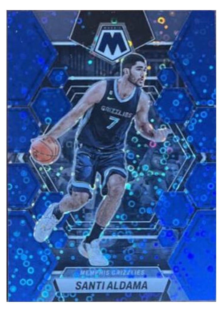 2022-23 Panini Mosaic Base Set Santi Aldama #109 card