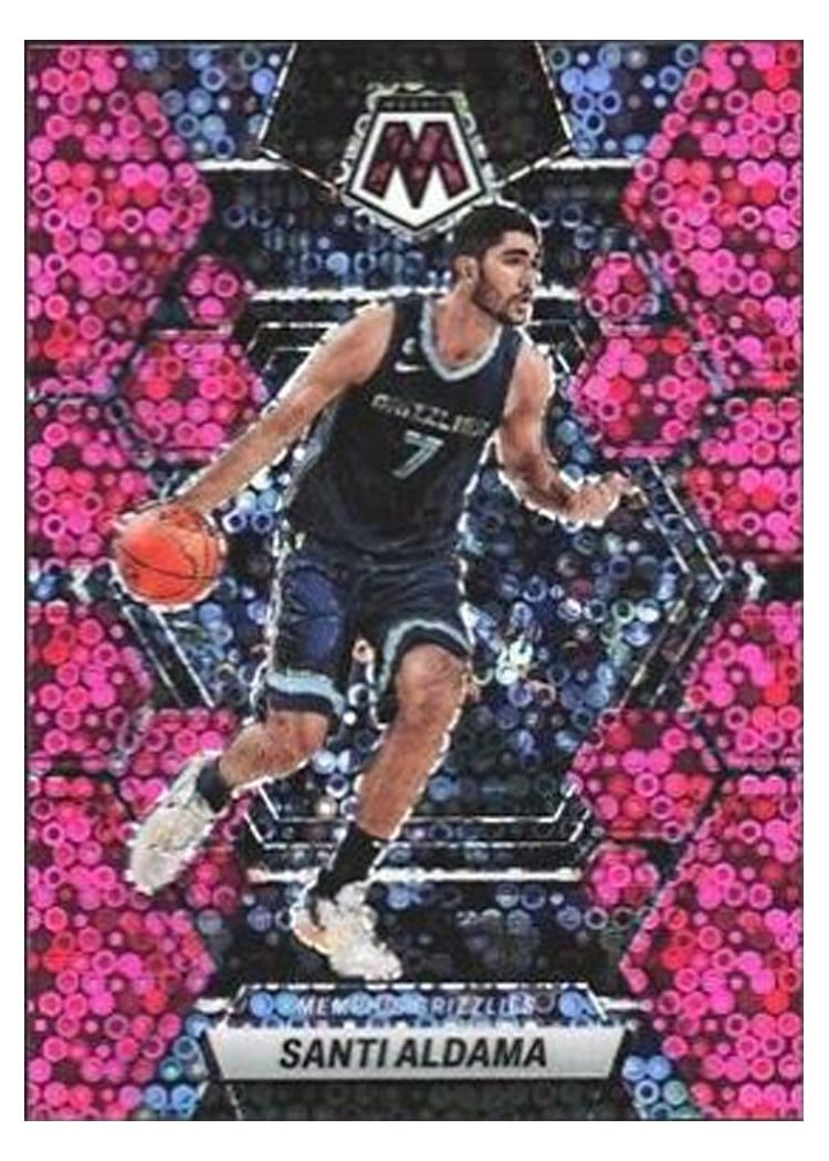 2022-23 Panini Mosaic Base Set Santi Aldama #109 card