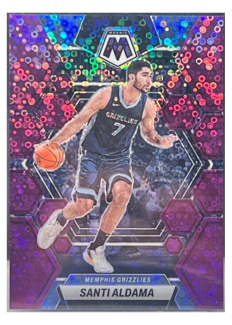 2022-23 Panini Mosaic Base Set Santi Aldama #109 card