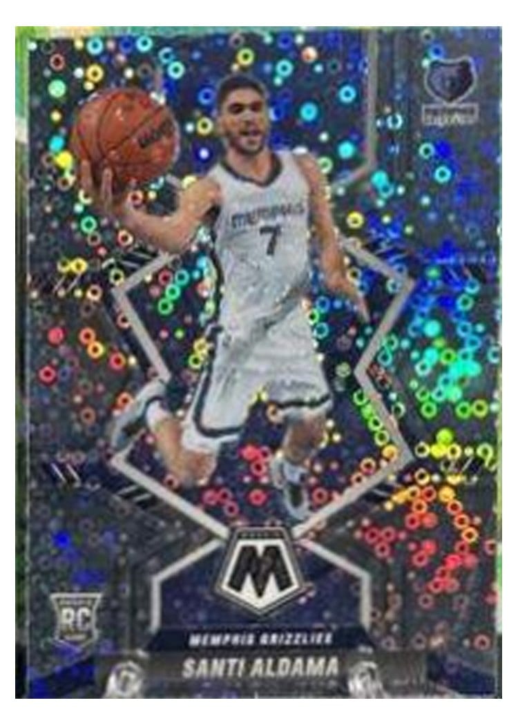 2022-23 Panini Mosaic Base Set Santi Aldama #109 card