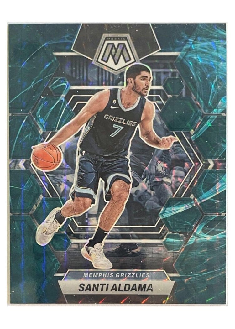 2022-23 Panini Mosaic Base Set Santi Aldama #109 card