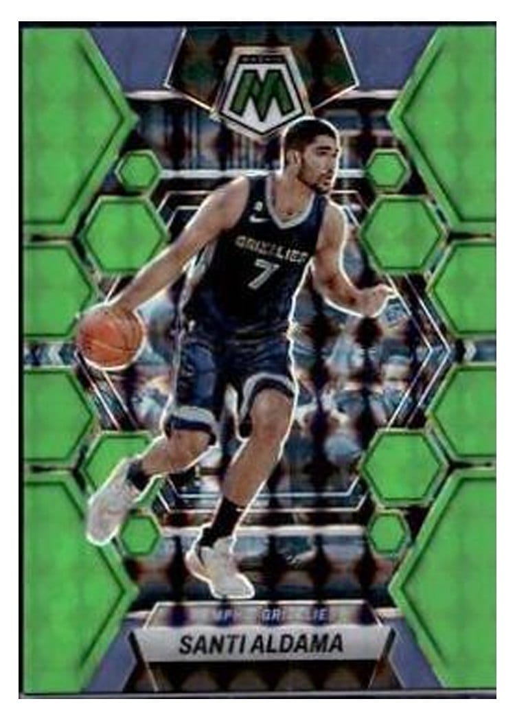 2022-23 Panini Mosaic Base Set Santi Aldama #109 card