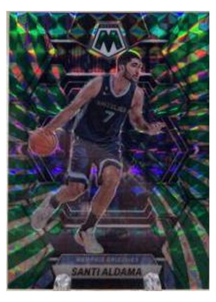 2022-23 Panini Mosaic Base Set Santi Aldama #109 card