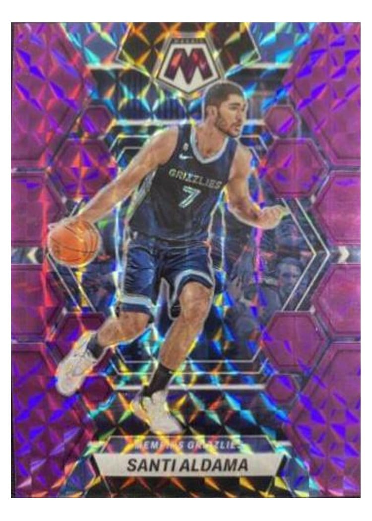 2022-23 Panini Mosaic Base Set Santi Aldama #109 card