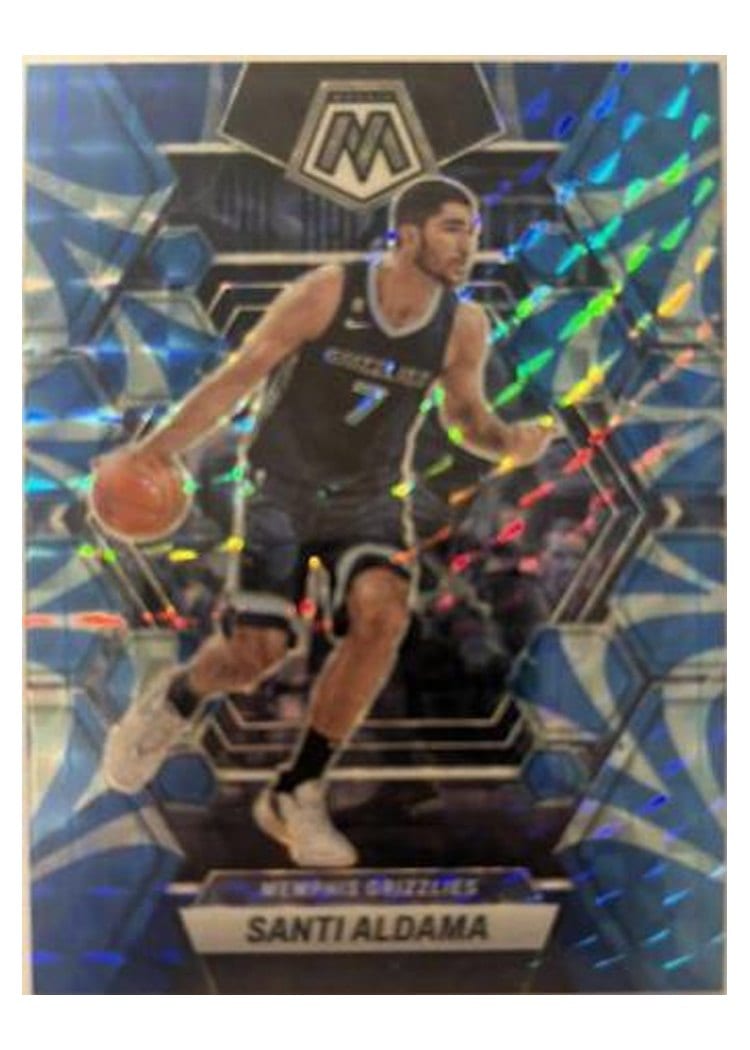 2022-23 Panini Mosaic Base Set Santi Aldama #109 card