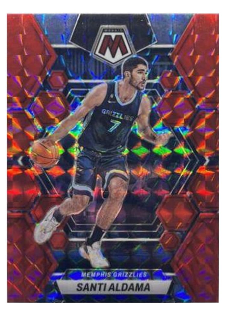 2022-23 Panini Mosaic Base Set Santi Aldama #109 card
