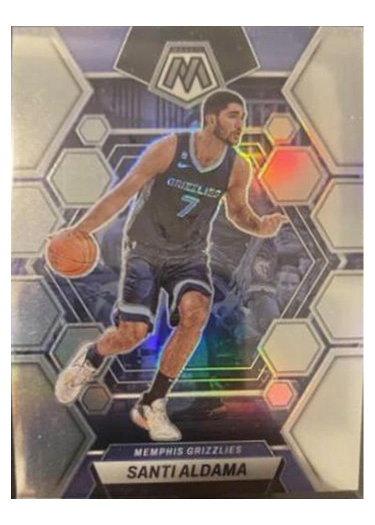 2022-23 Panini Mosaic Base Set Santi Aldama #109 card