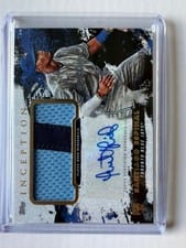 2021 Topps Inception Autograph Patch Cards Santiago Espinal #APC-SE card