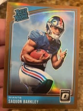 2018 Donruss Optic Saquon Barkley #156 card