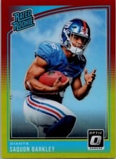2018 Donruss Optic Saquon Barkley #156 card