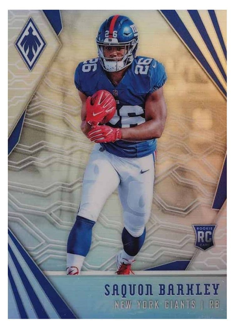 2018 Panini Phoenix Saquon Barkley #102 card