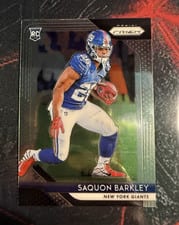 2018 Panini Prizm Saquon Barkley #202 card