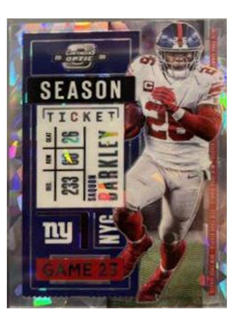 2020 Panini Contenders Optic Base Set Saquon Barkley #44 card