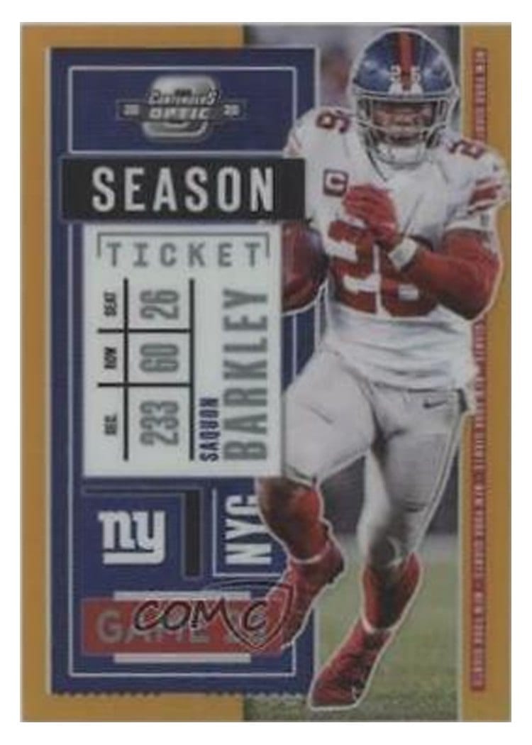 2020 Panini Contenders Optic Base Set Saquon Barkley #44 card