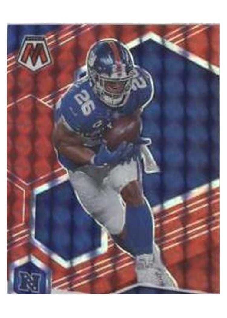 2021 Panini Mosaic Base Set Saquon Barkley #211 card