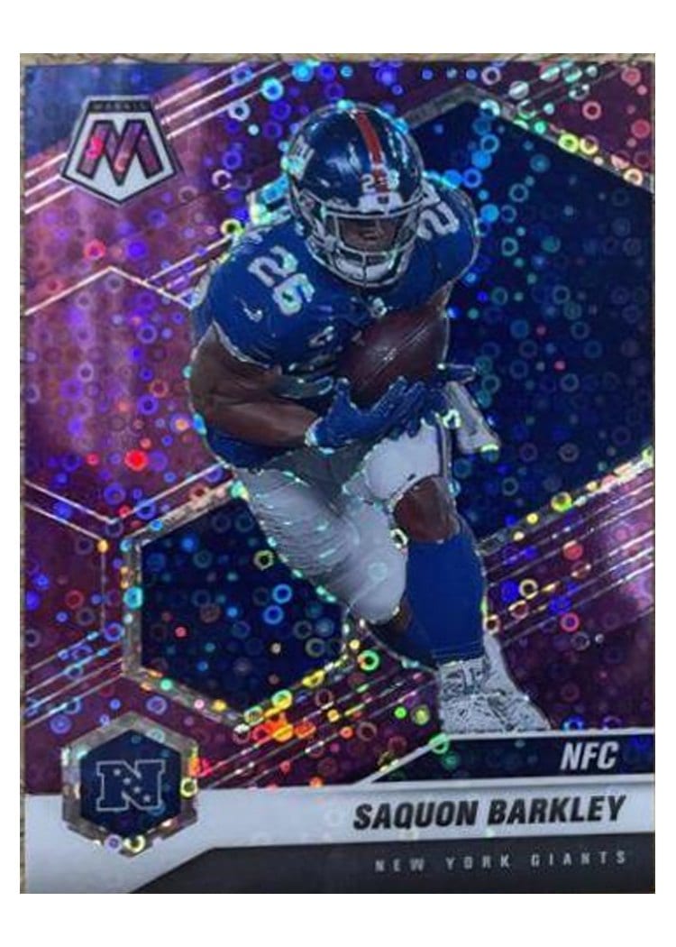 2021 Panini Mosaic Base Set Saquon Barkley #211 card