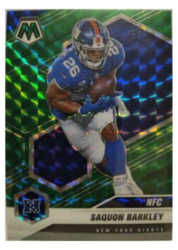2021 Panini Mosaic Base Set Saquon Barkley #211 card