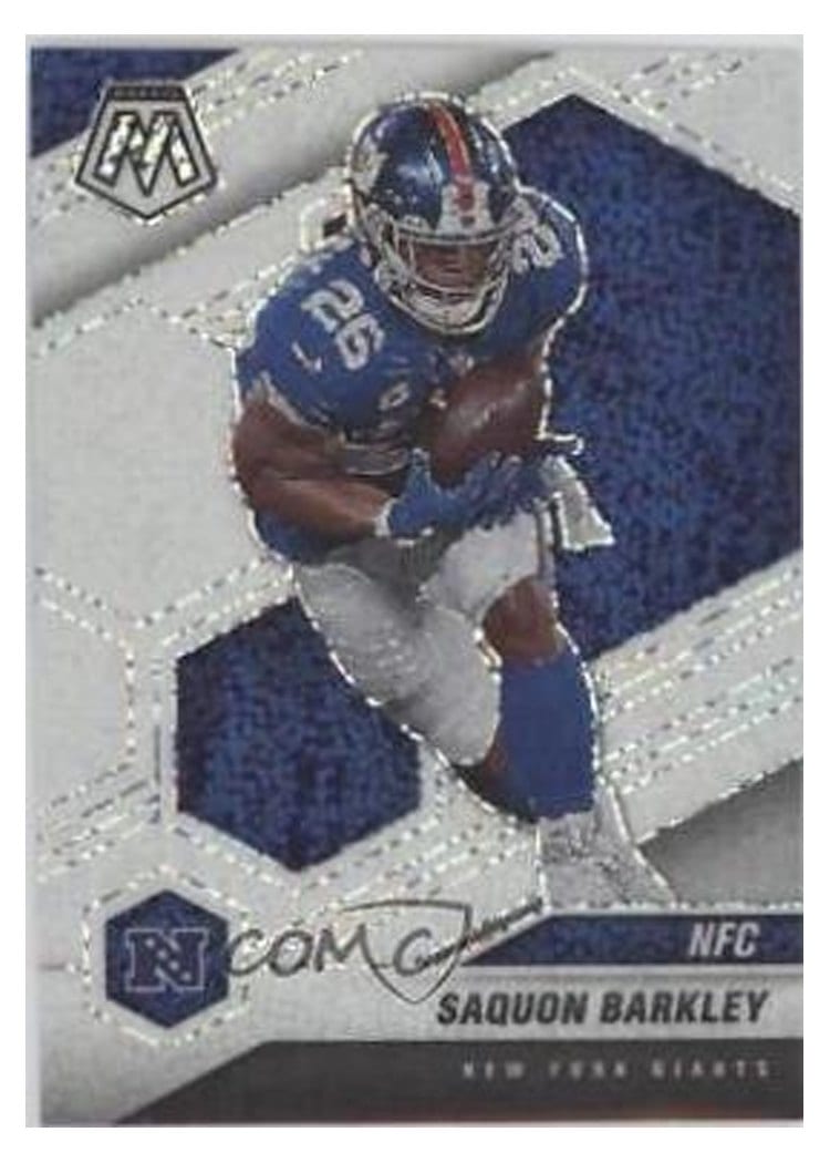 2021 Panini Mosaic Base Set Saquon Barkley #211 card