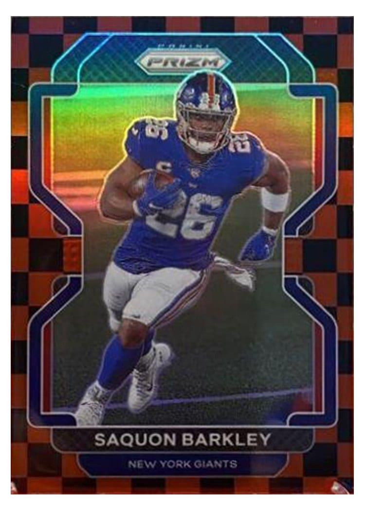 2021 Panini Prizm Base Set Saquon Barkley #232 card