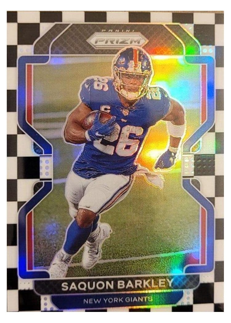 2021 Panini Prizm Base Set Saquon Barkley #232 card