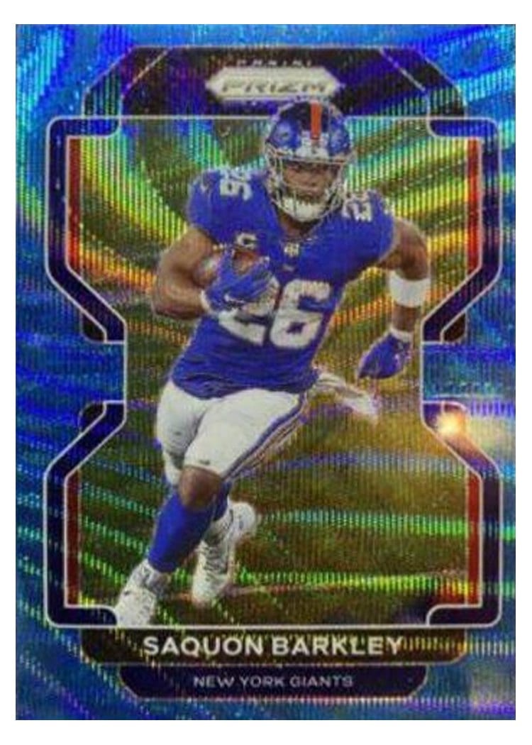 2021 Panini Prizm Base Set Saquon Barkley #232 card