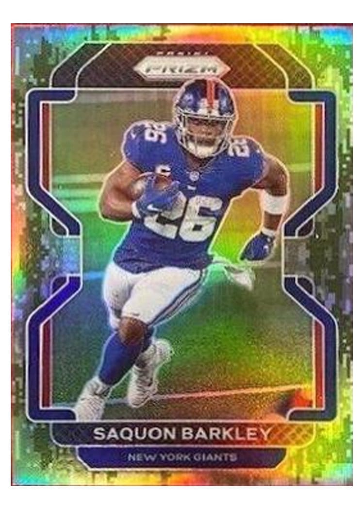 2021 Panini Prizm Base Set Saquon Barkley #232 card