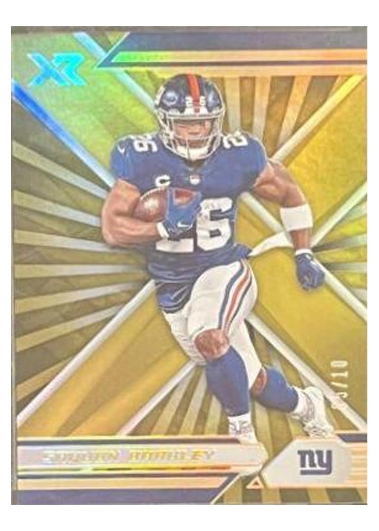2021 Panini Prizm Base Set Saquon Barkley #232 card