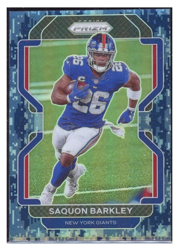 2021 Panini Prizm Base Set Saquon Barkley #232 card