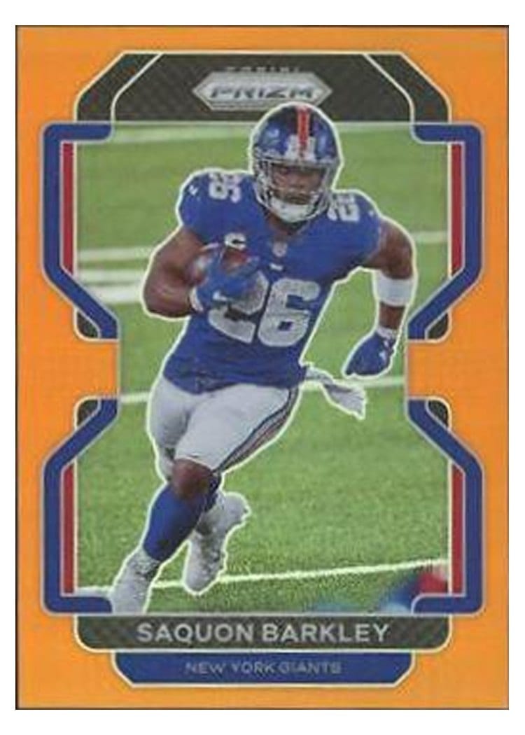 2021 Panini Prizm Base Set Saquon Barkley #232 card