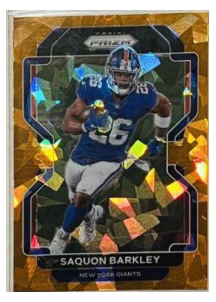 2021 Panini Prizm Base Set Saquon Barkley #232 card