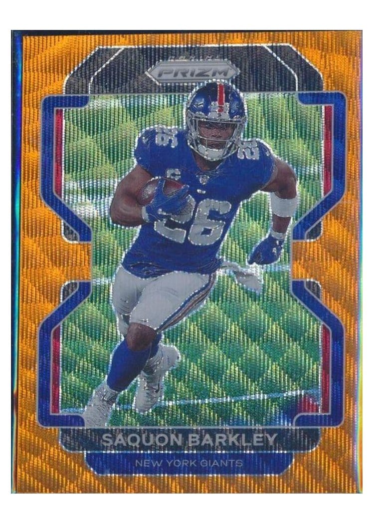 2021 Panini Prizm Base Set Saquon Barkley #232 card