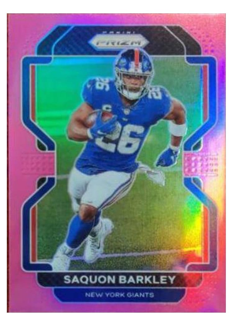 2021 Panini Prizm Base Set Saquon Barkley #232 card
