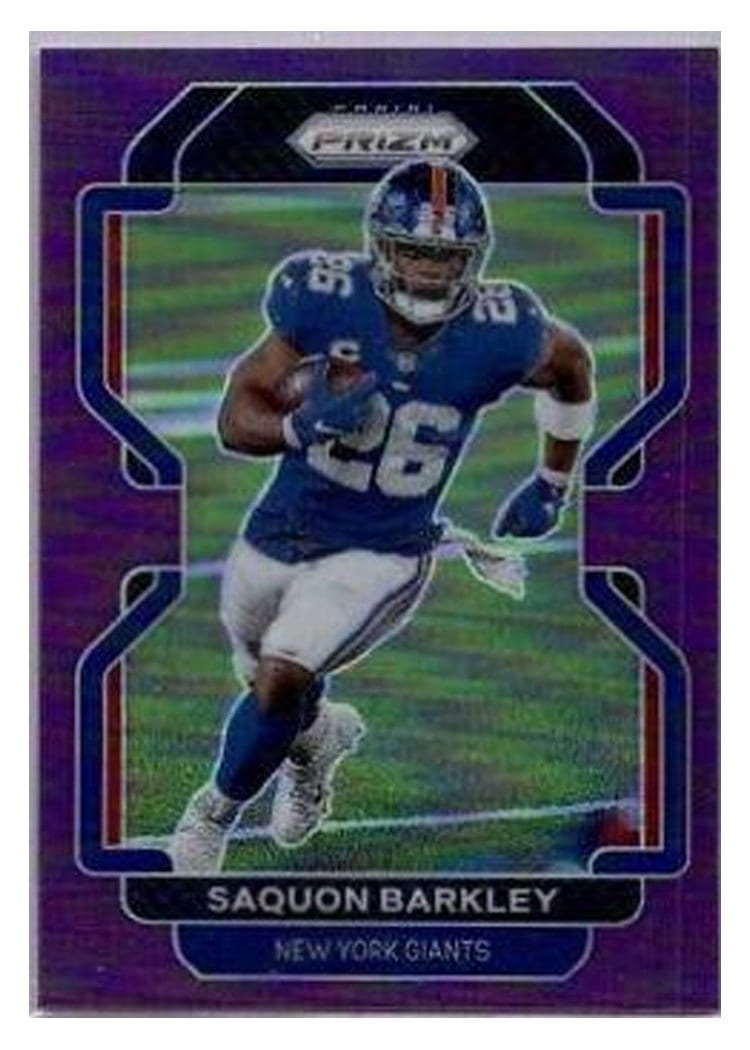 2021 Panini Prizm Base Set Saquon Barkley #232 card
