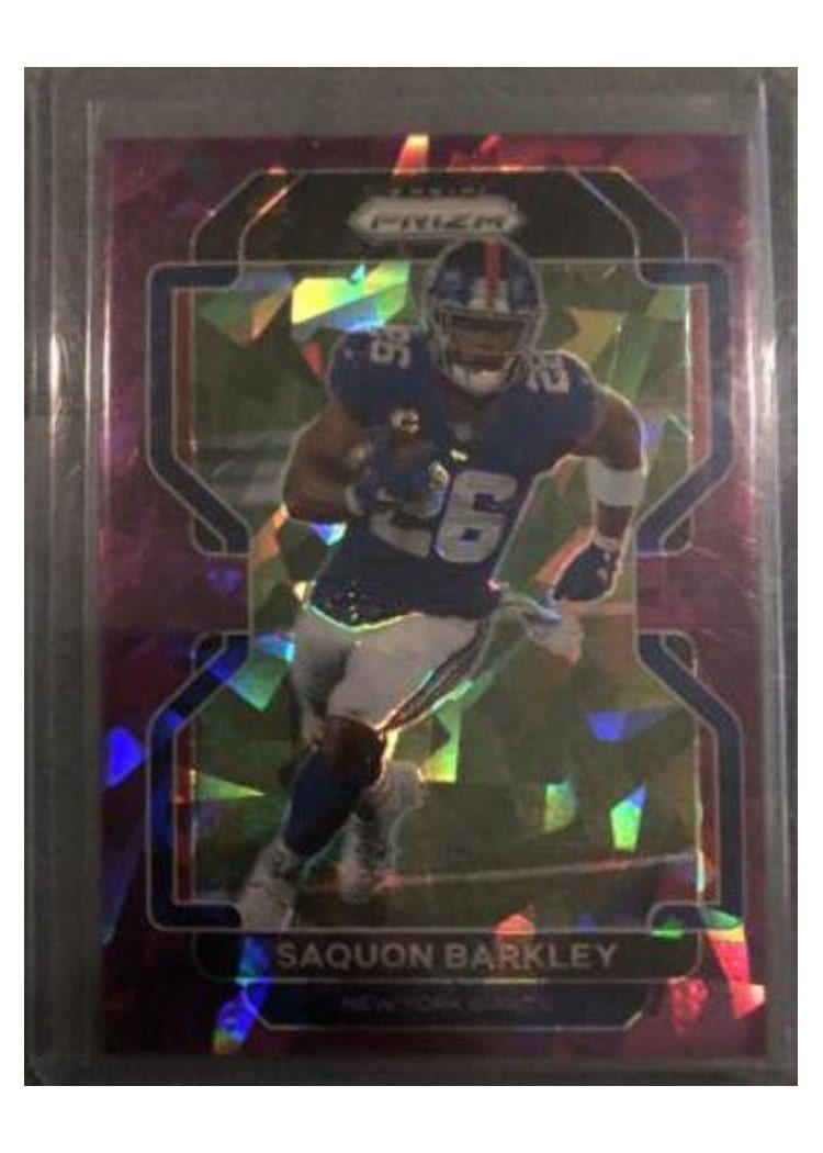 2021 Panini Prizm Base Set Saquon Barkley #232 card