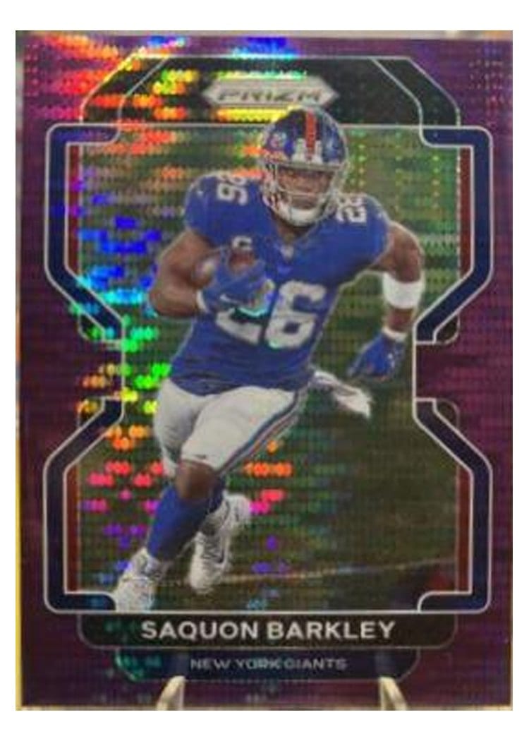 2021 Panini Prizm Base Set Saquon Barkley #232 card